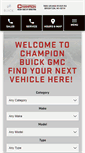 Mobile Screenshot of championgmcbuickbrighton.com